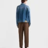 Chaqueta blouson de mezclilla Chaqueta blouson de mezclilla
