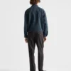 Chaqueta blouson de mezclilla Chaqueta blouson de mezclilla