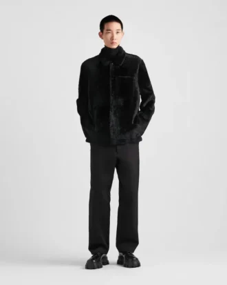 Chaqueta blouson de piel de oveja