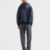 Chaqueta blouson Re-Nylon con capucha