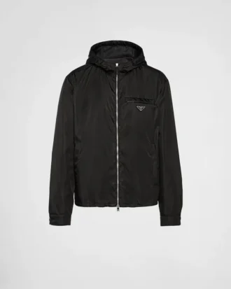 Chaqueta blusón con capucha Re-Nylon