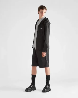 Chaqueta blusón con capucha Re-Nylon