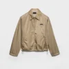 Chaqueta blusón con cremallera de Re-Nylon Chaqueta blusón con cremallera de Re-Nylon