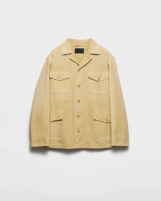 Chaqueta blusón de algodón Chaqueta blusón de algodón