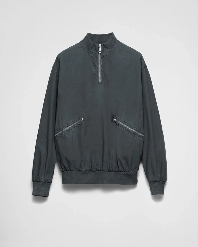 Chaqueta blusón de algodón Chaqueta blusón de algodón