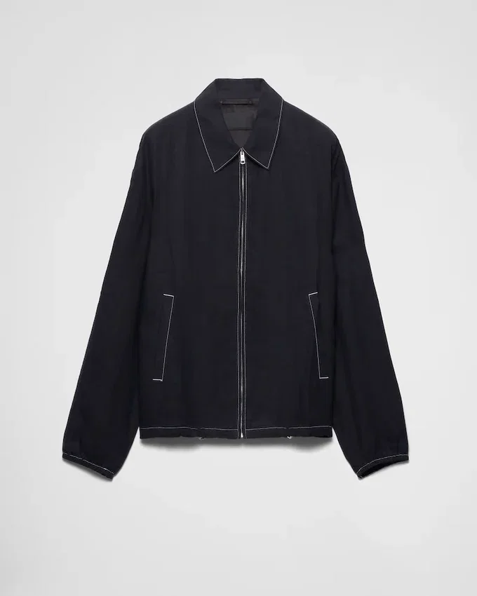 Chaqueta blusón de algodón Chaqueta blusón de algodón