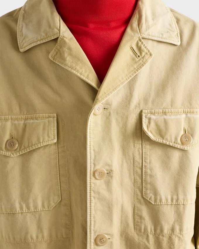 Chaqueta blusón de algodón Chaqueta blusón de algodón