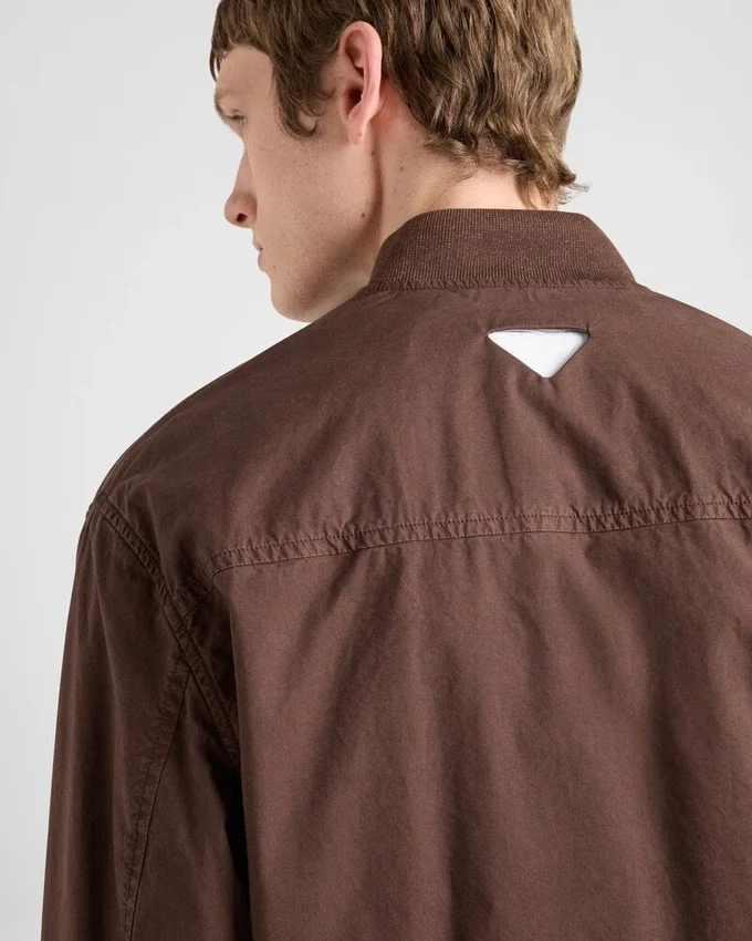Chaqueta blusón de algodón Chaqueta blusón de algodón
