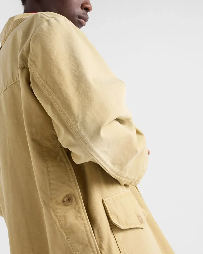 Chaqueta blusón de algodón Chaqueta blusón de algodón