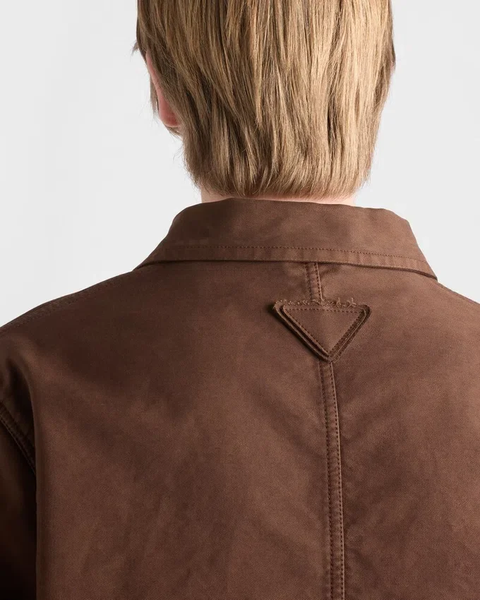 Chaqueta blusón de algodón Chaqueta blusón de algodón