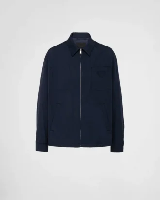 Chaqueta blusón de algodón elástico