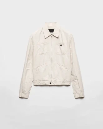 Chaqueta blusón de cambray