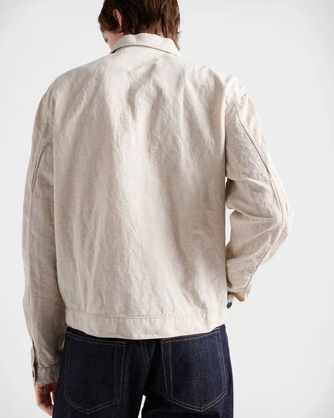 Chaqueta blusón de cambray Chaqueta blusón de cambray
