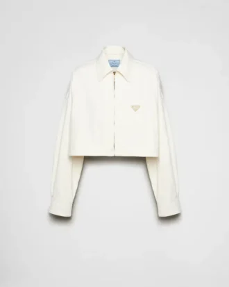 Chaqueta blusón de denim