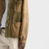 Chaqueta blusón de gamuza Chaqueta blusón de gamuza