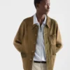 Chaqueta blusón de gamuza Chaqueta blusón de gamuza