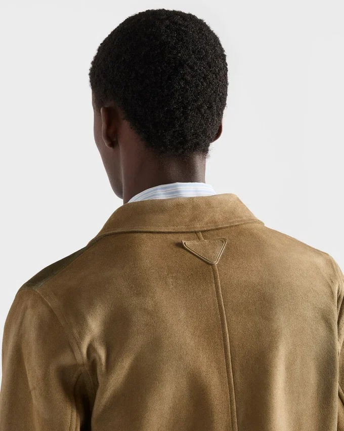Chaqueta blusón de gamuza Chaqueta blusón de gamuza