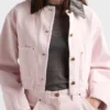Chaqueta blusón de lona