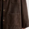 Chaqueta blusón de lona