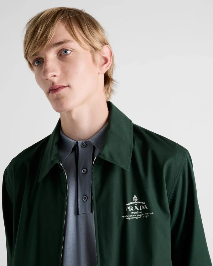 Chaqueta blusón de mezcla de algodón Chaqueta blusón de mezcla de algodón