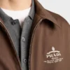 Chaqueta blusón de mezcla de algodón Chaqueta blusón de mezcla de algodón
