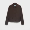 Chaqueta blusón de mohair de cabrito