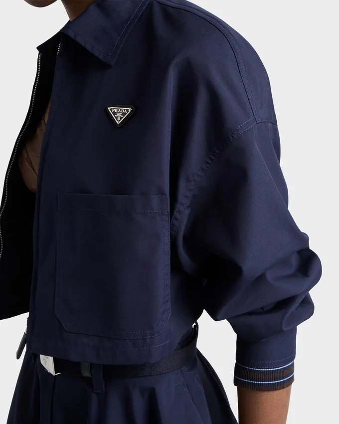 Chaqueta blusón de popelín Chaqueta blusón de popelín