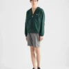 Chaqueta blusón de Re-Nylon reciclado