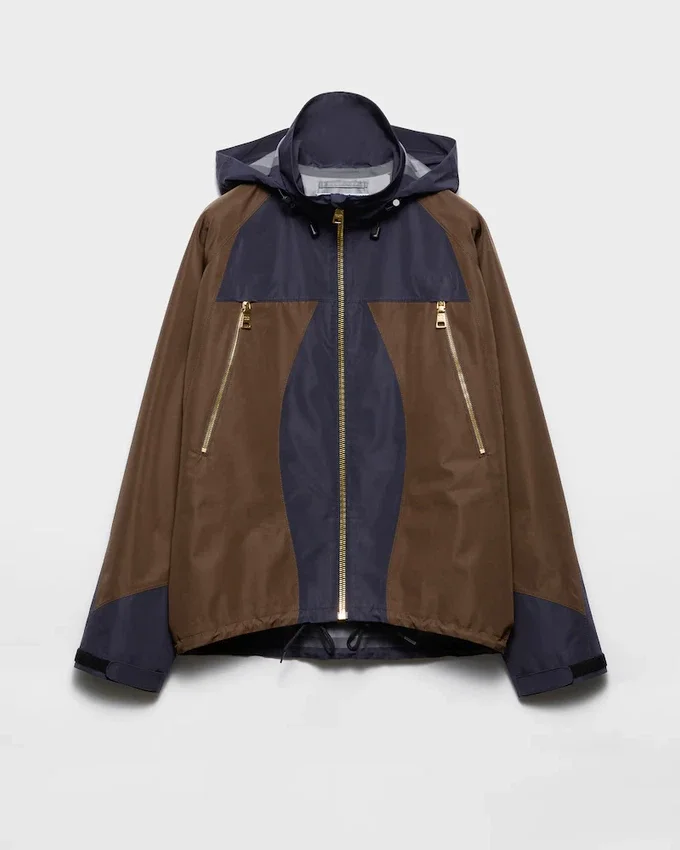 Chaqueta blusón de tejido técnico Chaqueta blusón de tejido técnico