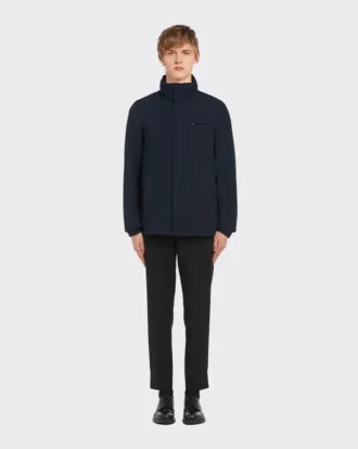 Chaqueta blusón de tejido técnico