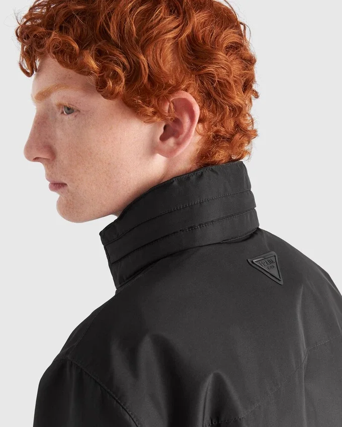 Chaqueta blusón de tejido técnico Chaqueta blusón de tejido técnico