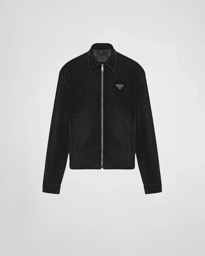 Chaqueta blusón de terciopelo de algodón Chaqueta blusón de terciopelo de algodón