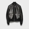 Chaqueta bomber de cuero Chaqueta bomber de cuero