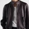 Chaqueta bomber de cuero Chaqueta bomber de cuero