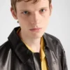 Chaqueta bomber de cuero Chaqueta bomber de cuero