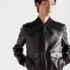 Chaqueta bomber de cuero Chaqueta bomber de cuero