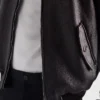 Chaqueta bomber de cuero Chaqueta bomber de cuero