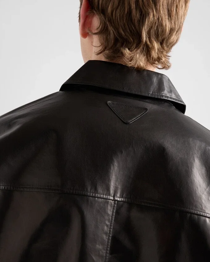 Chaqueta bomber de cuero Chaqueta bomber de cuero
