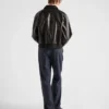 Chaqueta bomber de cuero Chaqueta bomber de cuero
