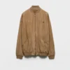 Chaqueta bomber de gamuza Chaqueta bomber de gamuza