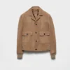 Chaqueta bomber de gamuza Chaqueta bomber de gamuza
