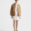 Chaqueta bomber de gamuza Chaqueta bomber de gamuza