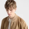 Chaqueta bomber de gamuza Chaqueta bomber de gamuza