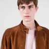 Chaqueta bomber de gamuza Chaqueta bomber de gamuza