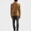 Chaqueta bomber de gamuza y piel de oveja Chaqueta bomber de gamuza y piel de oveja
