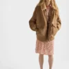 Chaqueta bomber de piel de oveja Chaqueta bomber de piel de oveja