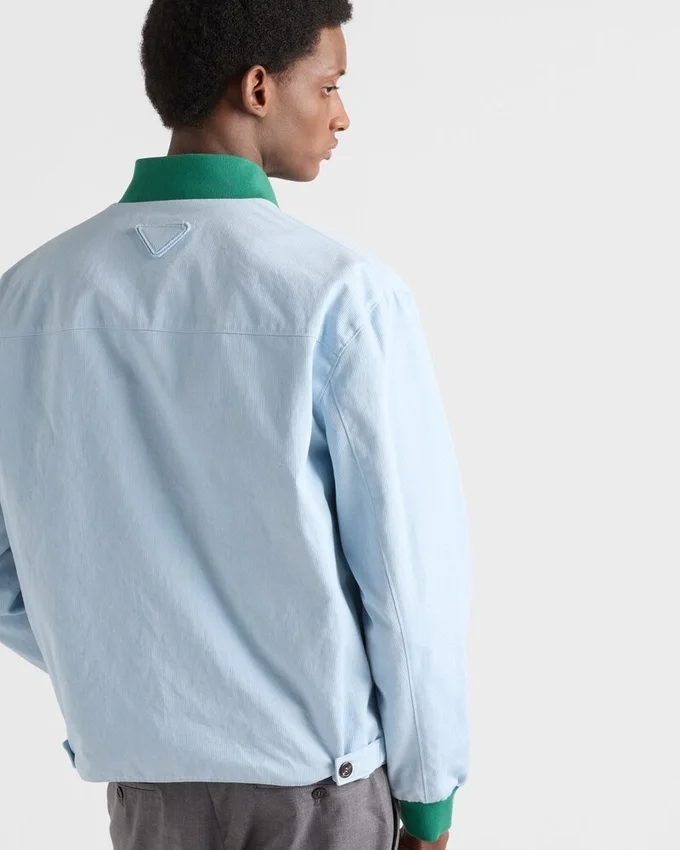 Chaqueta bomber reversible de Re-Nylon Chaqueta bomber reversible de Re-Nylon