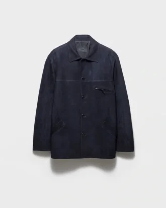Chaqueta Caban de gamuza