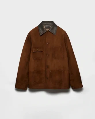 Chaqueta Caban de gamuza