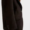Chaqueta Caban de gamuza y piel de oveja Chaqueta Caban de gamuza y piel de oveja